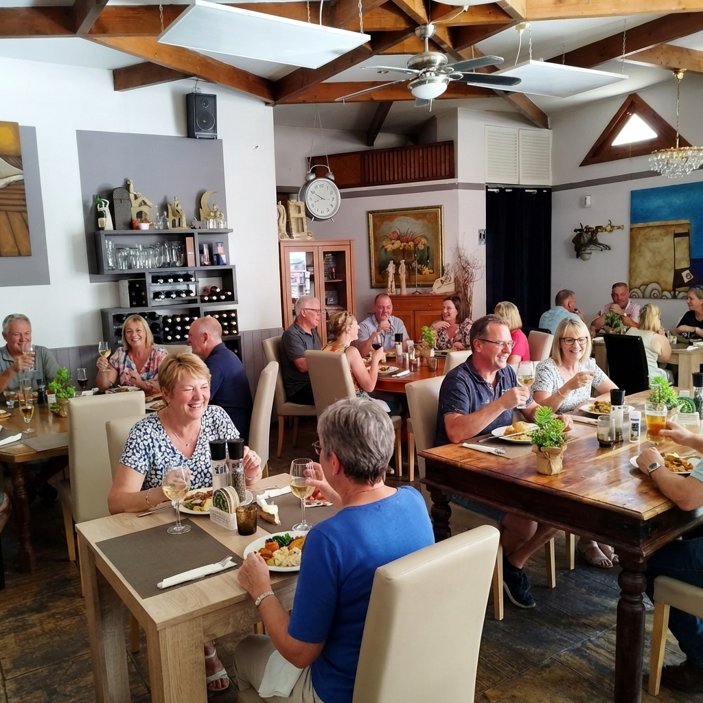 Interior del restaurante – Bar Los Musicos Albir
